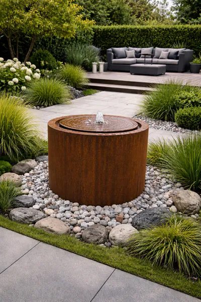 Hovedbilde Fontene - Rondo - Corten